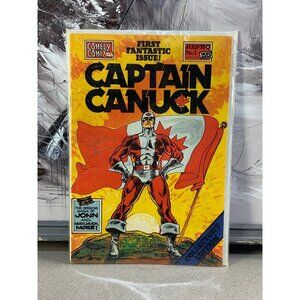 Captain Canuck #1 Original First Print (1975) | Signed by Richard Comely